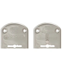 Накладки Guardian (Гардиан) сувальдные хром ГХ 21 /пара/ объемная /123:476/