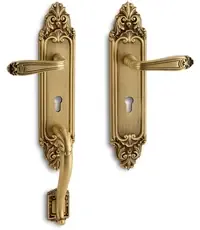 Нажимной гарнитур для входной двери под цилиндр Salice Paolo New "York" 3235Y