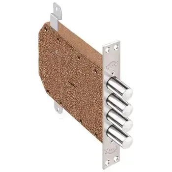 Замок Elbor (Эльбор) врезной сувальдный Сапфир 1.09.06 с тягами /22442/