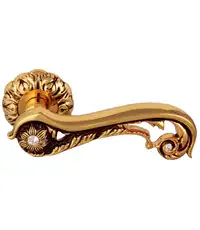 Дверная ручка на розетке Class "Jade" (60) + Svarovski