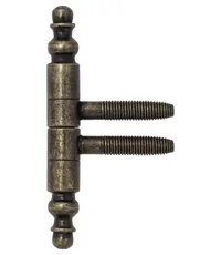 Петля дверная ввертная Laflorida 2551 Ø9 одноштырьковая с пешкой (13 кг)