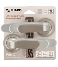 Дверные ручки-защелки на раздельном основании Fuaro (Фуаро) "WING" RM/HD