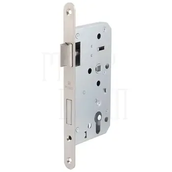 Замок Fuaro (Фуаро) врезной (INOX) под цилиндр бексет 55 лицевая 20 межосевое 72 мм