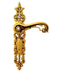 Дверная ручка на планке Class "Jade" 1110 + Svarovski