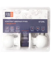 Ручка Punto (Пунто) защелка DK672 PS (без фик.)