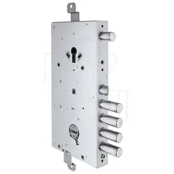 Замок Mottura (Моттура) врезной двухсистемный 54.J916M-S My Key (левый) перекод. с торца кл. 60 мм без накл.