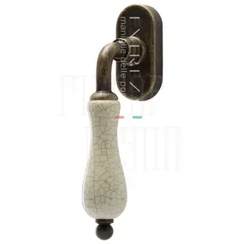 Ручка оконная Extreza "Dana" CRACKLE (Дана Кракле) 306 HW