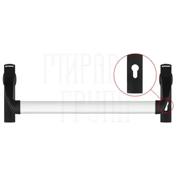 Ручка-штанга нажимная Fuaro (Фуаро) 1300А для антипаники врезной к замку FL-0433 ANTI-PANIC