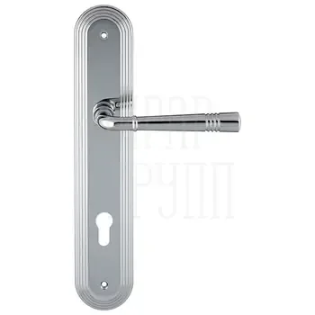 Дверная ручка Extreza "GUSTO" 334 на планке под цилиндр PL05