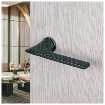 Дверная ручка на мини основании COLOMBO Alato JP11RSB/0-GM