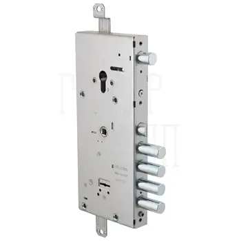 Замок врезной Cisa (Чиза) двухсистемный NEW CAMBIO FILE 57.966.48 (тех. упаковка) ключ 64 мм