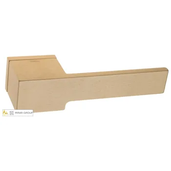 Дверная ручка Fratelli "OZO" 6 на прямоугольной розетке