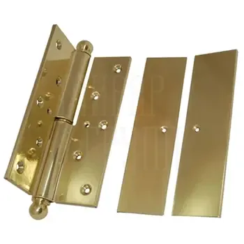 Петля дверная P180 мм (правая) c накладкой