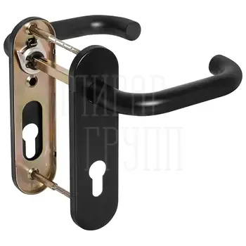 Ручка Fuaro (Фуаро) дверная FP.DH72.0433 SS 201 с пружиной 201 квадрат 9x140 мм