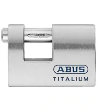 Навесной замок ABUS 98TI/90 vs полузакрытый (пальцевый)