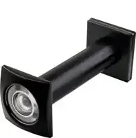 Глазок Fuaro (Фуаро) дверной, оптика пластик DV-Q 4/130-70/Z (VIEWER 4 DVQ)