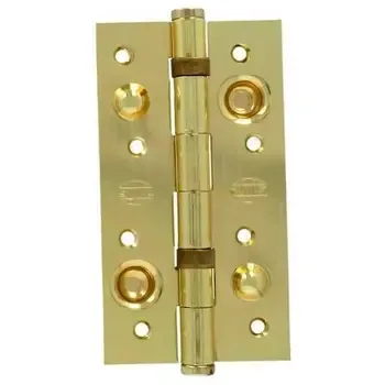 Петля дверная универсальная стальная противосъемная Amig 570 150x82x2.5 с подшипниками