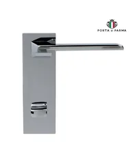Дверная ручка на планке PORTA DI PARMA "Italia" полированный хром