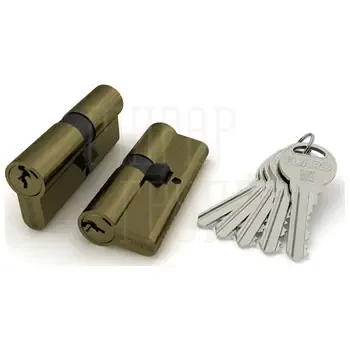 Цилиндровый механизм Fuaro (Фуаро) R300/60 mm (25+10+25)