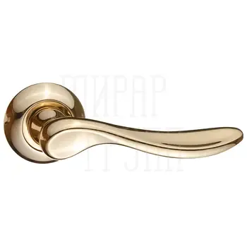 Дверные ручки Renz (Ренц) "Фелиса" INDH 430-08 на круглой розетке