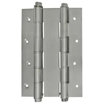 Двойная пружинная(барная) петля Amig 3033 180x133x4 нерж. сталь со стальными шайбами