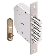 Замок Elbor (Эльбор) врезной сувальдный с задвижкой Гранит 1.06.21.КМА /00438/