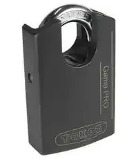 Навесной замок Tokoz (Чехия) Gama 50 CS, закрытая дужка