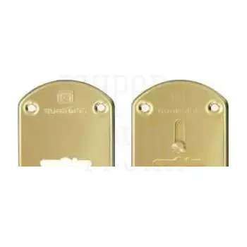 Накладки Guardian (Гардиан) сувальдные латунь ГЛ 21 /пара/ объемная /123:471/