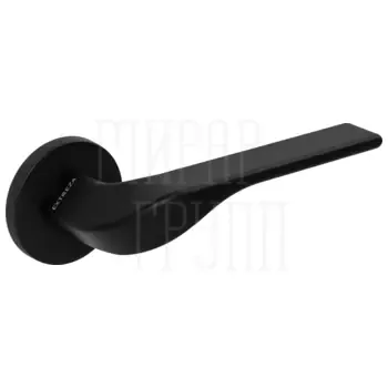 Дверная ручка Extreza Hi-tech "AURA" (Аура) 134 на круглой розетке R16