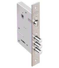 Замок Elbor (Эльбор) врезной сувальдный с защёлкой Кремень 1.04.27 /00452/