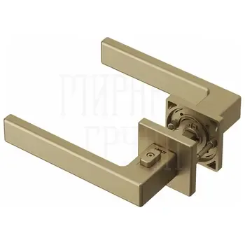 Дверная ручка Tupai 4275 "Prive" 5S QP-208 ( с блокировкой ) R WC ( полотно 54-61 мм)