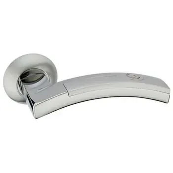 Дверная ручка на круглой розетке ADDEN BAU "Art" A154