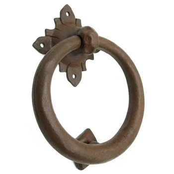 Дверная рчка-гонг(стучалка) кованая стальная Galbusera Art.2115 BATTENTE