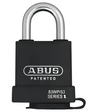Навесной замок ABUS 83WP/53 (дужка Ø8 мм)