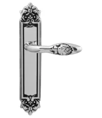 Дверная ручка на планке Melodia 243/229 "Rosa"