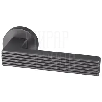 Дверная ручка Armadillo на круглой розетке "LINE" URB6