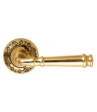 Дверная ручка Extreza "Bono" (Боно) 328 на круглой розетке R04