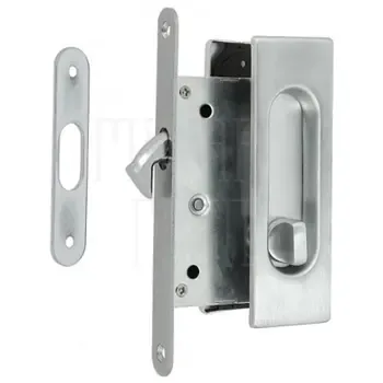 Комплект ручек с замком купе Extreza P401-WC под сантехническую завертку