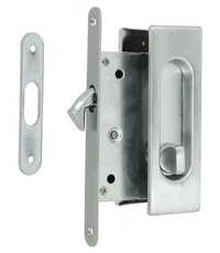 Комплект ручек с замком купе Extreza P401-WC под сантехническую завертку