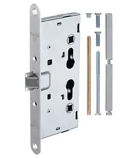 Замок Fuaro (Фуаро) для противопожарных дверей FL-0433 ANTI-PANIC с раздельным квадратом