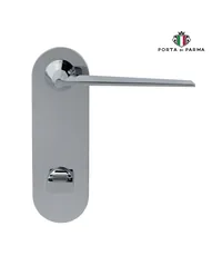 Дверная ручка на планке PORTA DI PARMA "Cono" полированный хром