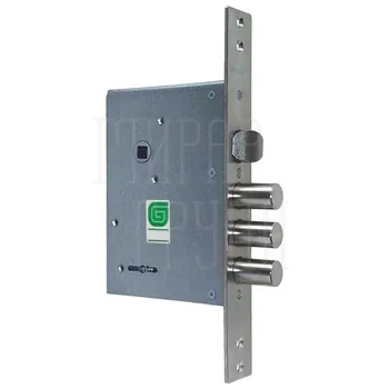 Замок Guardian (Гардиан) врезной сувальдный с защёлкой ЗВ 30.11 4 кл. (длинный кл. 59 мм) /123:136/