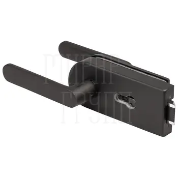 Комплект: замок+ручка Armadillo (Армадилло) для стеклянной двери Space.GL.LPZ