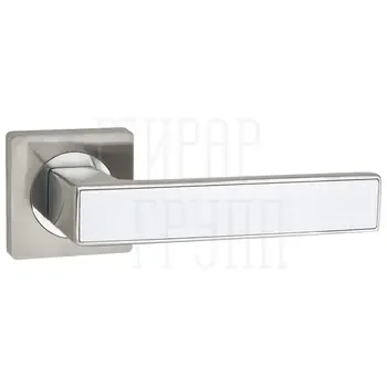 Дверная ручка Ajax (Аякс) на квадратной розетке "OPTIMA plus" JK