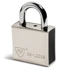 Замок навесной стальной серии Saturn Rav Bariach LX16