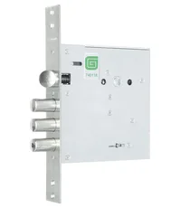 Замок Guardian (Гардиан) врезной сувальдный с защёлкой ЗВ 80.11 TERMO 4 кл. (длин. кл. 59 мм) /128:6043/