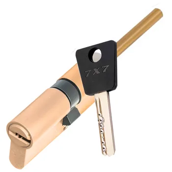 Цилиндровый механизм ключ-длинный шток Mul-T-Lock 7x7 74 mm (38+10+26)