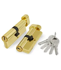 Цилиндровый механизм Fuaro (Фуаро) (100 ZM/70) 1000ZMKnob 70 mm (30+10+30) с вертушкой