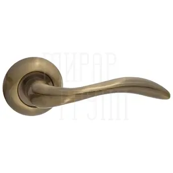 Дверные ручки Puerto (Пуэрто) INAL 504-08 на круглой розетке