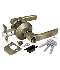 Дверная ручка-защелка Fuaro (Фуаро) DK624 (кл/фик.)